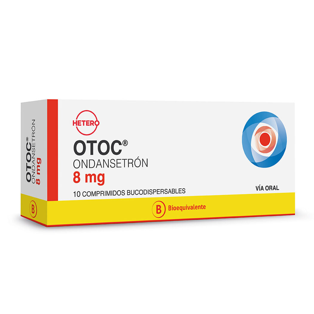 Otoc 8 mg x 10 Comprimidos, , large image number 0