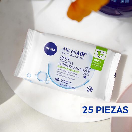 TOALLITAS DESMAQUILLANTES NIVEA MICELARES 25UDS, , large image number 4
