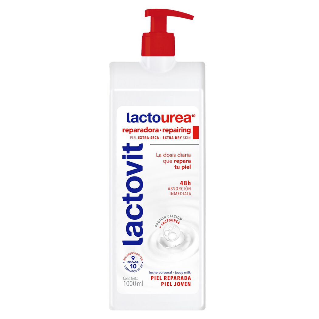 Crema Corporal Lactourea Reparadora 1Lt, , large image number 0
