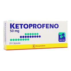 Ketoprofeno 50 mg x 20 Cápsulas MINTLAB CO SA