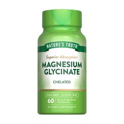 Magnesio Glicinato Nature's Truth 665Mg 60 un
