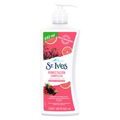 Crema Frutos Rojos y Vitamina C St Ives 532 Ml