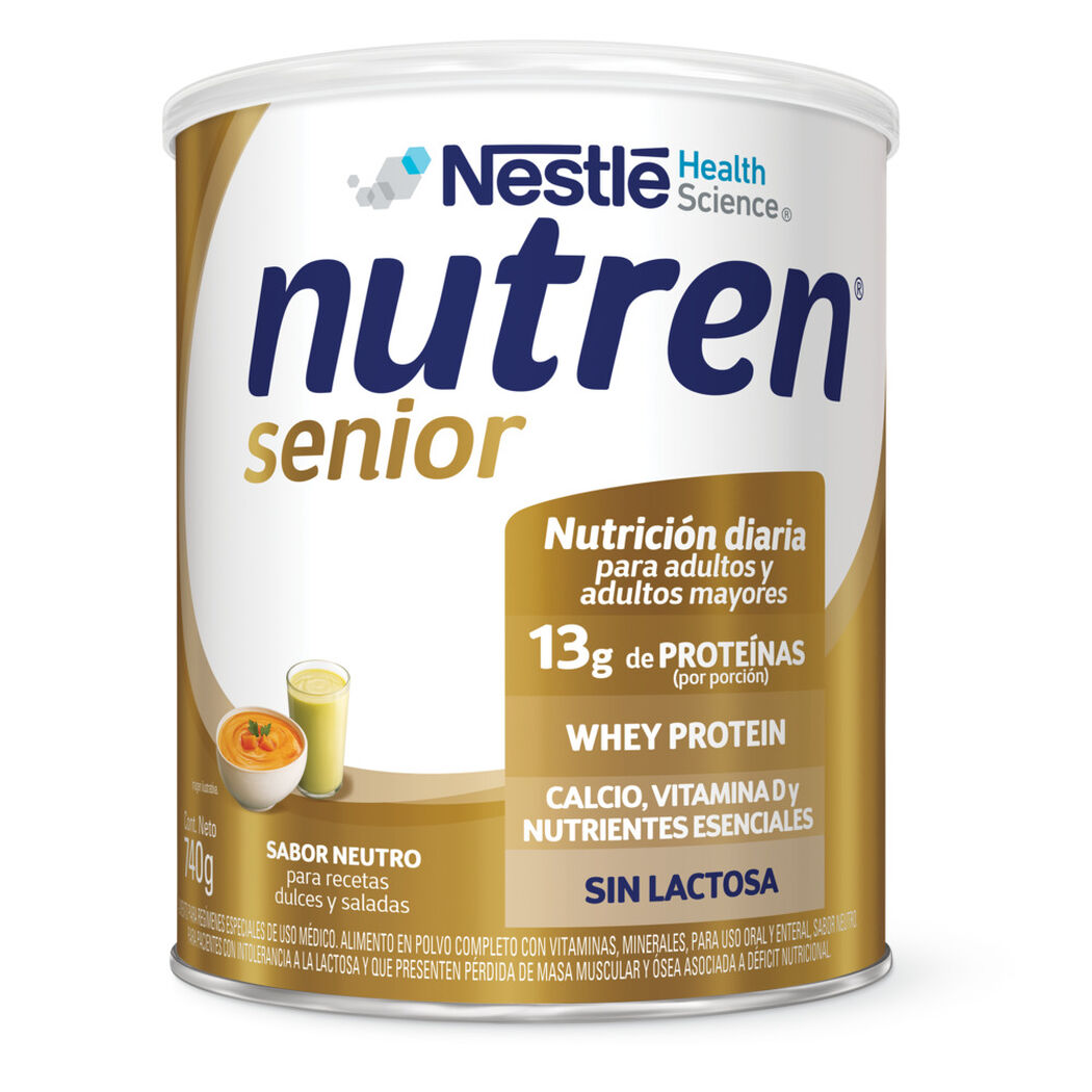 Proteína Nestle Nutren Sin Lactosa 740 mL, , large image number 1