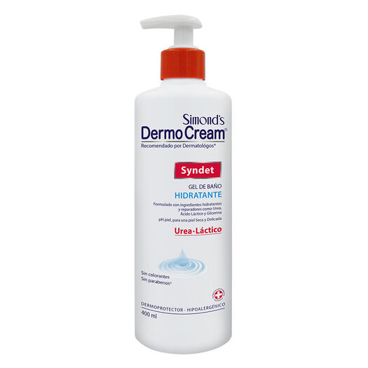Jabón Gel Syndet Dermocream Urea 400 Ml, , large image number 0