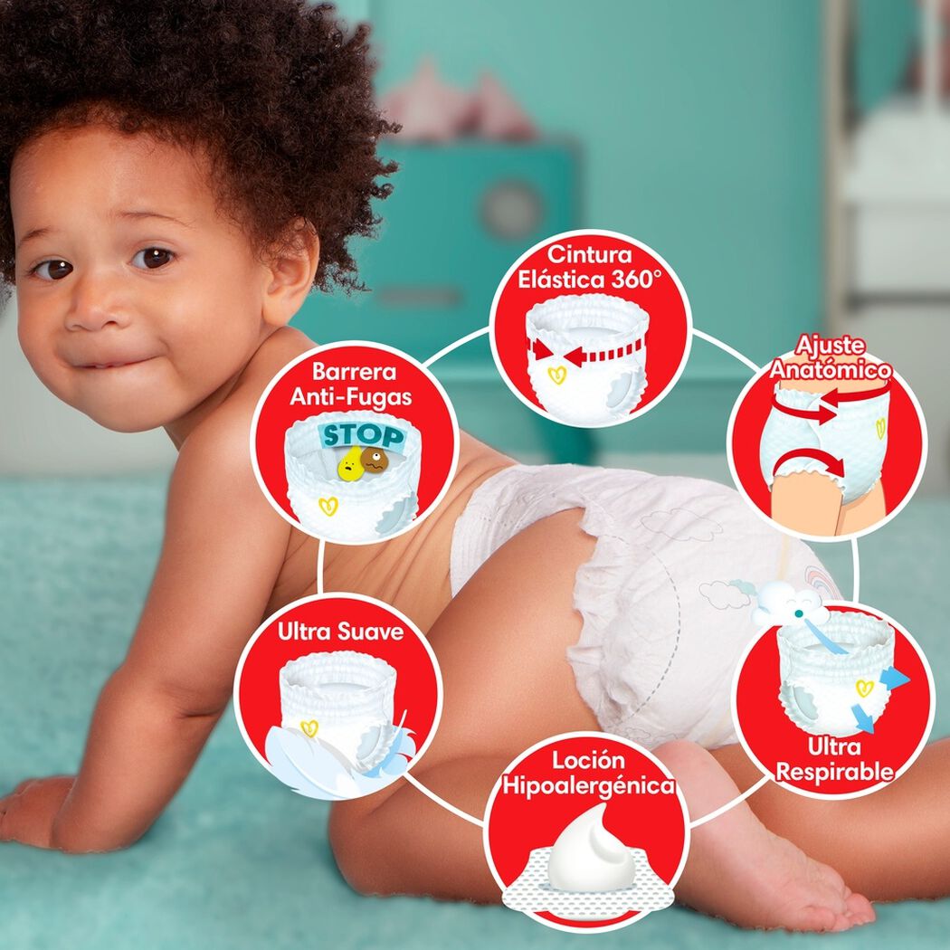 Pa&ntilde;ales Pampers Premium Care Pants Talla XG 116 un, , large image number 1