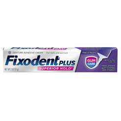 Adhesivo Fixodent Protesis Dentales Gum Care 57 g