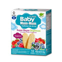 Super Baby Mum-Mum Galletas Berries 50g