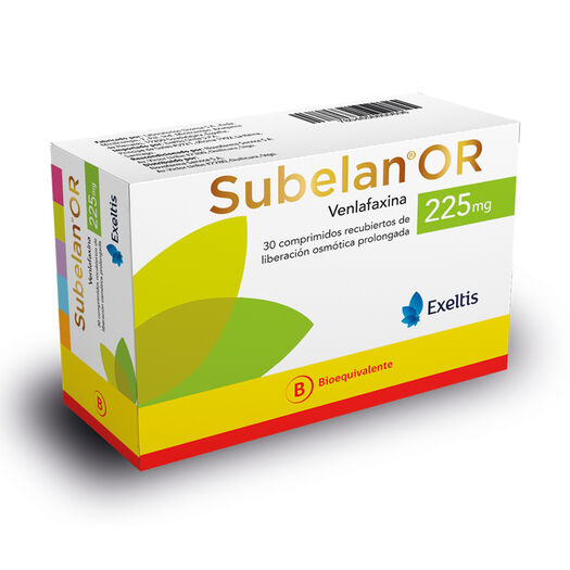 Subelan OR 225 mg x 30 Comprimidos Recubiertos de Liberación Prolongada, , large image number 0