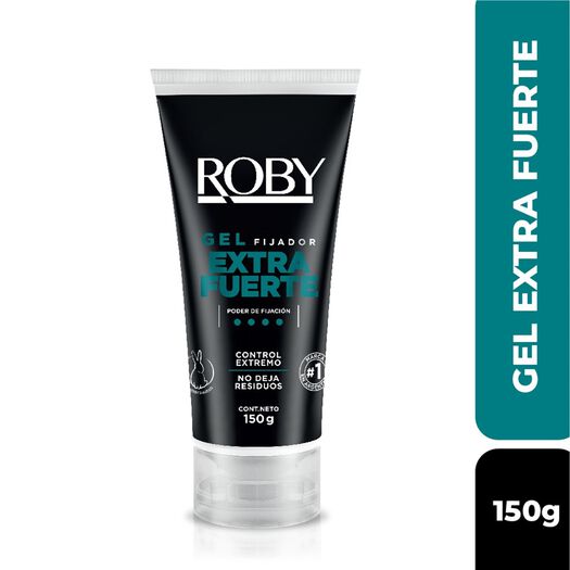 Gel Extra Fuerte Roby Con Aloe 150 Gr, , large image number 2