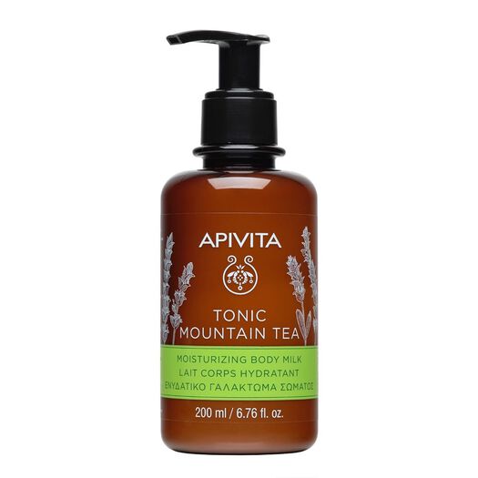 Leche Corporal Hidratante Tonic Mountain Tea 200ml Apivita, , large image number 0