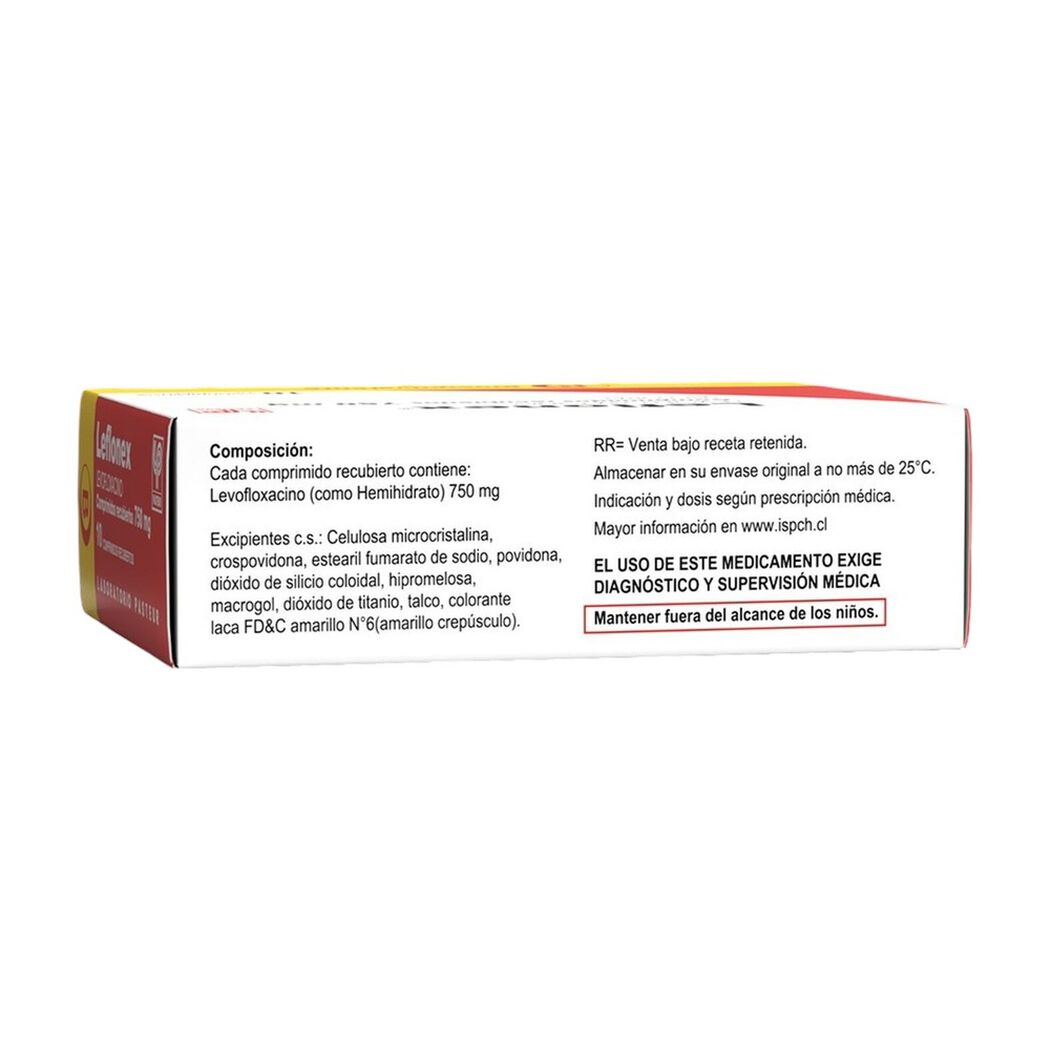 Leflonex 750 mg x 10 comprimidos recubiertos, , large image number 1