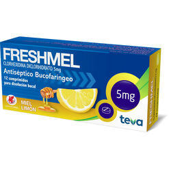 Freshmel Miel Limón x 12 Comprimidos Disolucion Bucal