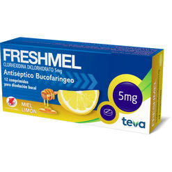 Freshmel Miel Limón x 12 Comprimidos Disolucion Bucal