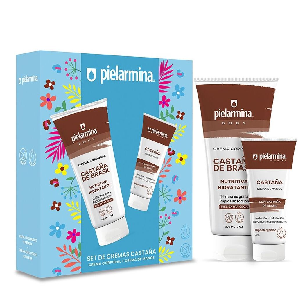 Set de Cremas de Castaña Cuerpo y Manos, , large image number 0
