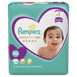 Pampers Pañal Premium Care XG x 28 Unidades