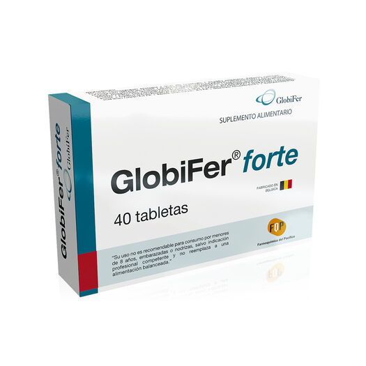 Globifer Forte 18 mg x 40 Tabletas, , large image number 0