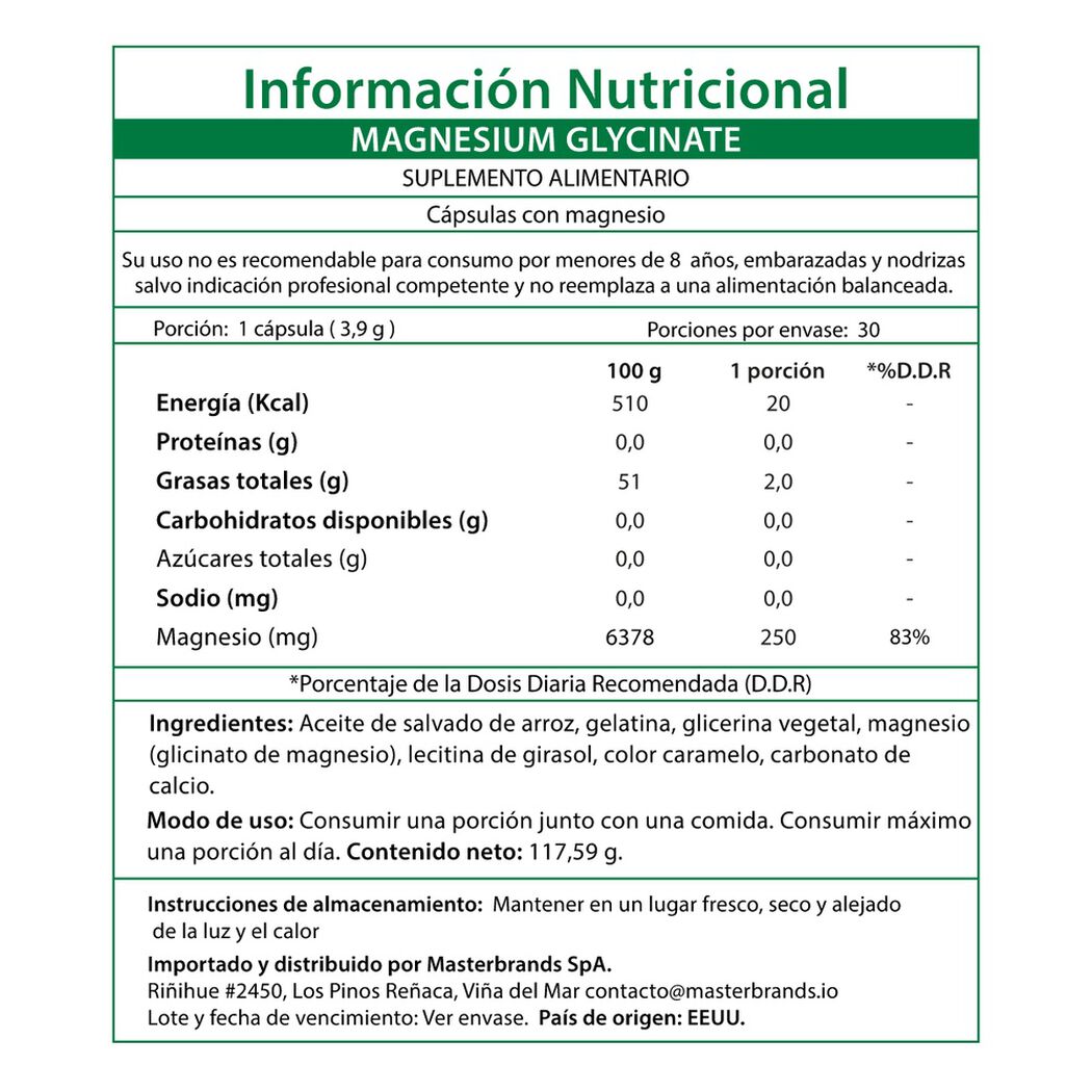 Magnesio Glicinato 250 mg Nature's Truth x 60 Softgels, , large image number 2