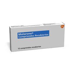 Malarone 250/100 mg Caja 12 Tabletas