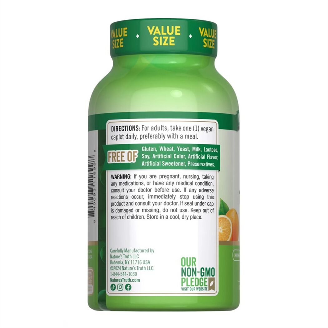 Vitamina C 1.000 mg + Rosa Mosqueta 300 C&aacute;psulas, , large image number 1