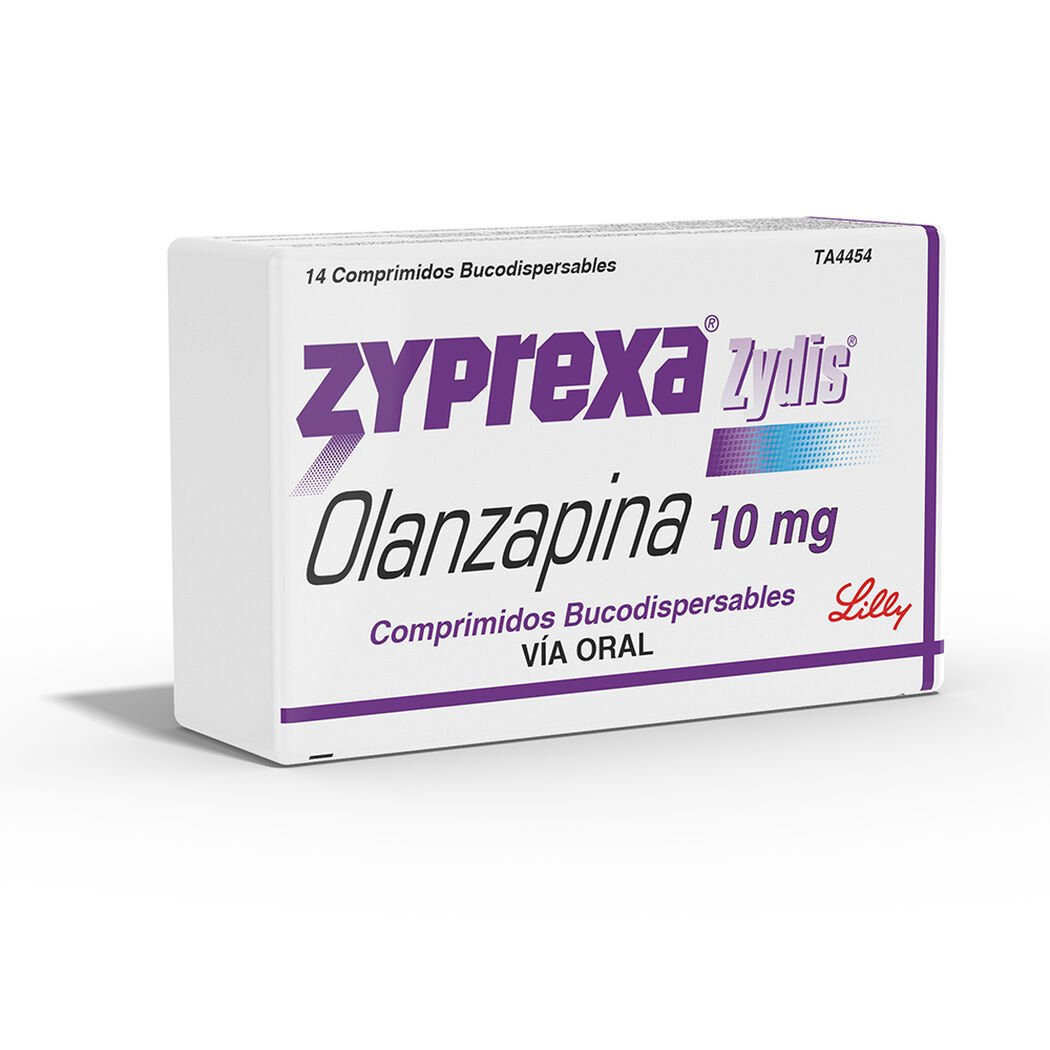 Zyprexa Zydis 10 mg 14 Comprimidos Bucodispersables, , large image number 0