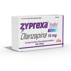 Zyprexa Zydis 10 mg x 14 Comprimidos Dispersables