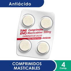 Tabletas Eno Tums 500 mg 4 un