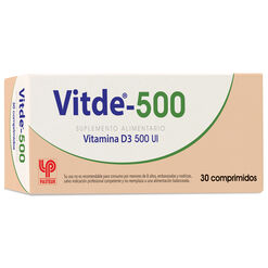 Vitde 500 UI x 30 Comprimidos