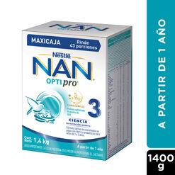 F&oacute;rmula Infantil Nan 3 Optipro 1400 g