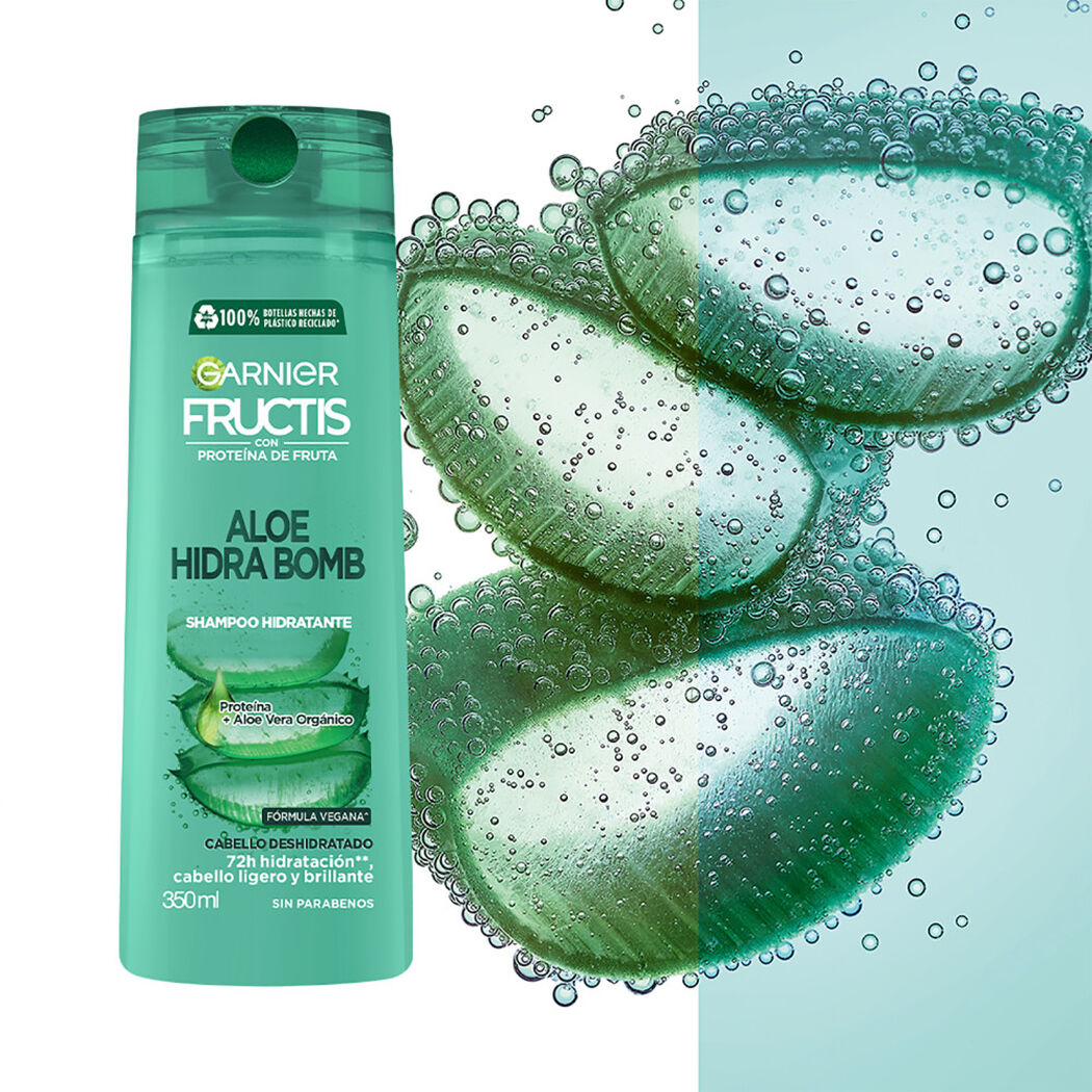 Fructis Shampoo Aloe Hidra Bomb x 350 mL, , large image number 2