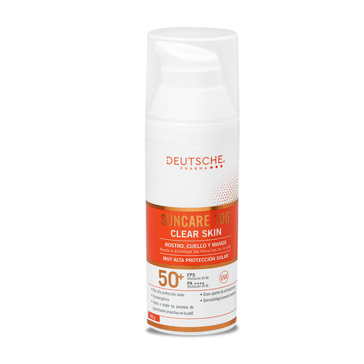 Suncare 100 Clear Skin 50 G, , large image number 0