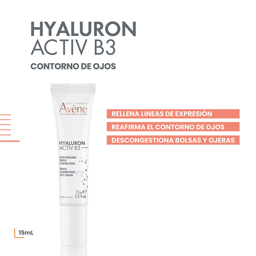 Avene Hyaluron Activ B3 Contorno Ojos 15Ml, , large image number 1
