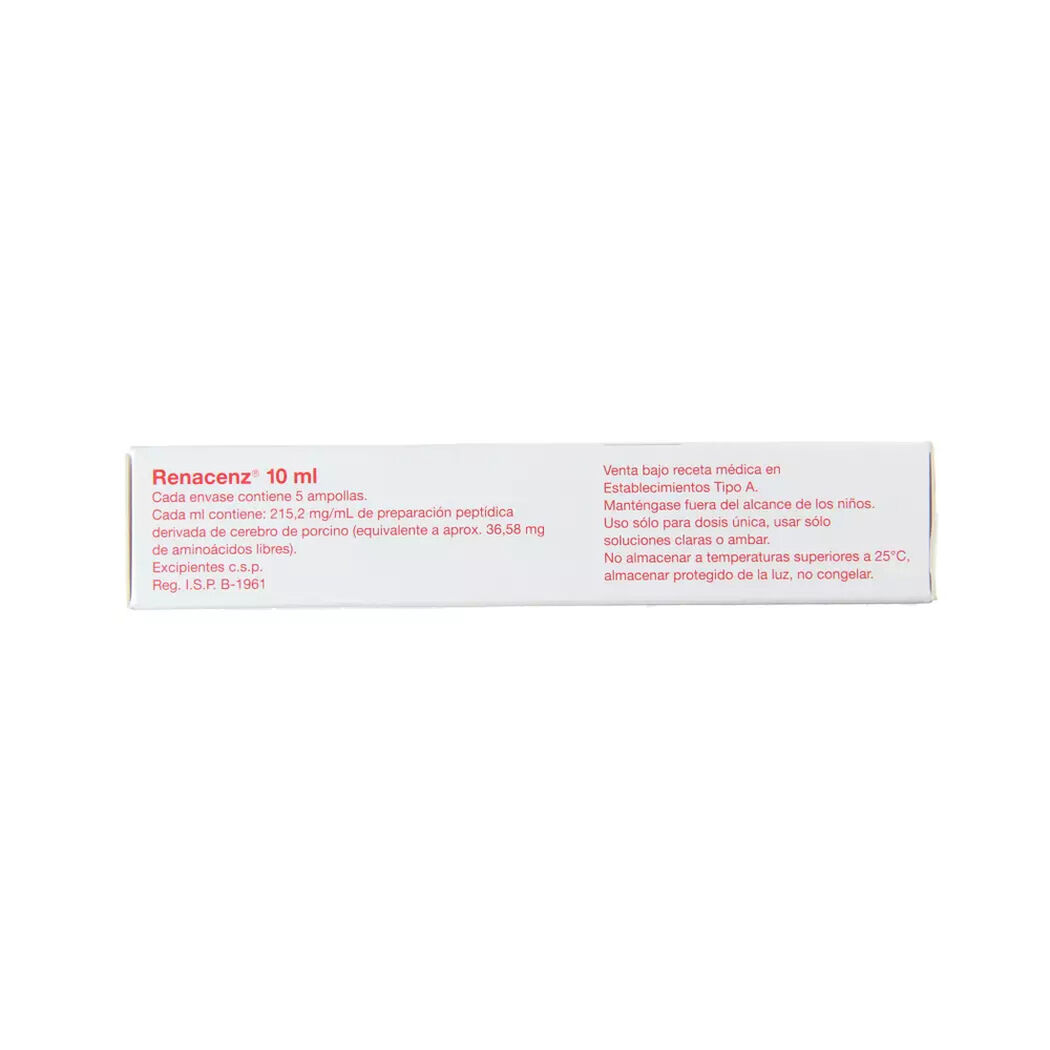 Renacenz 215,2 mg/ml x 5 ampollas soluci&oacute;n inyectable, , large image number 1