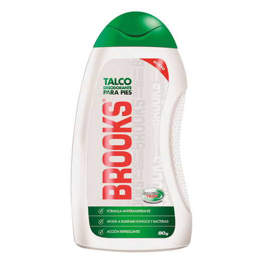 Brooks Talco Desodorante x 80 g, , large image number 0
