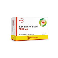 Levetiracetam 1000 mg x 30 Comprimidos Recubiertos SEVEN PHARMA CHILE SPA