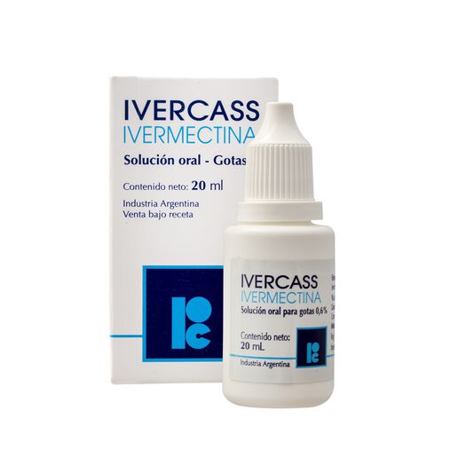 Ivercass 0.6 % x 20 ml Solución Oral para Gotas, , large image number 0