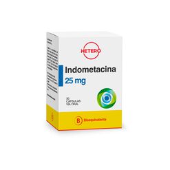 Indometacina 25 mg x 30 Capsulas