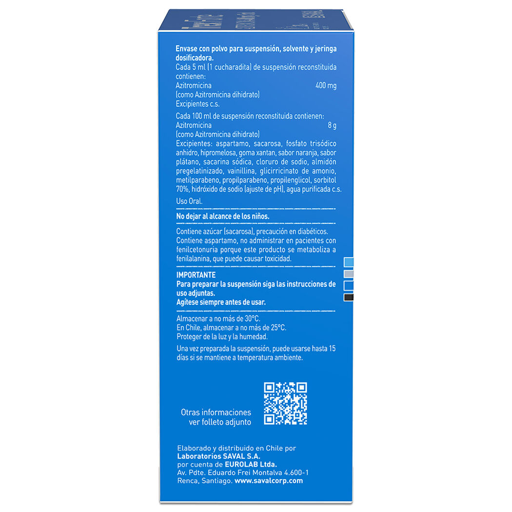 Trex Forte 400 mg/5 mL x 20 mL Polvo Para Suspensión Oral Con Solvente, , large image number 1