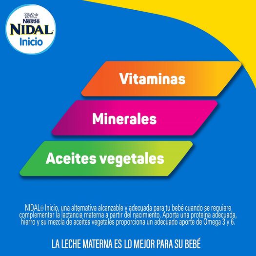 Fórmula Infantil Nidal Inicio Tarro 800 g, , large image number 1