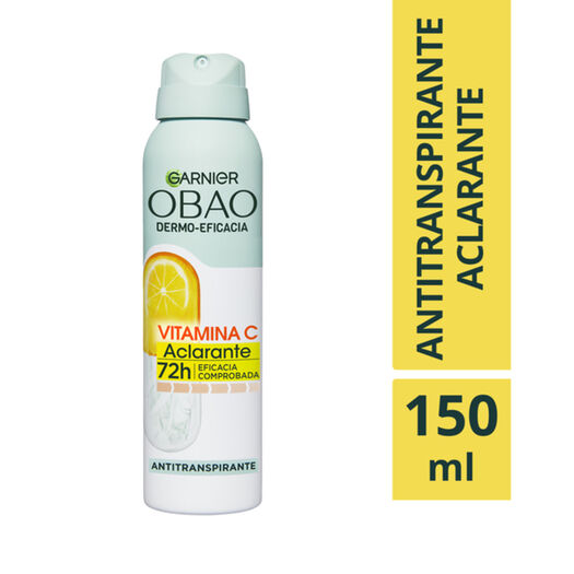 Desodorante Spray Vitamina C Obao 150Ml, , large image number 0