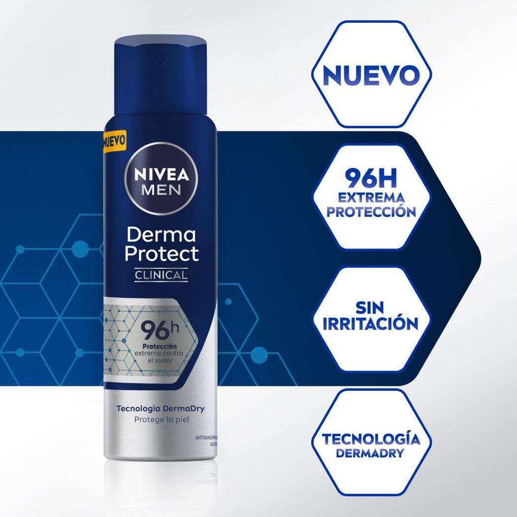 NIVEA  Clinical Antitranspirante Spray masculino 150ml, , large image number 1