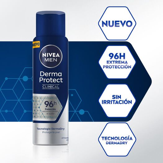 NIVEA  Clinical Antitranspirante Spray masculino 150ml, , large image number 1
