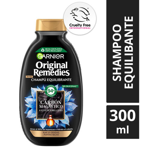 Acondicionador Original Remedies 300Ml Charcoal, , large image number 0