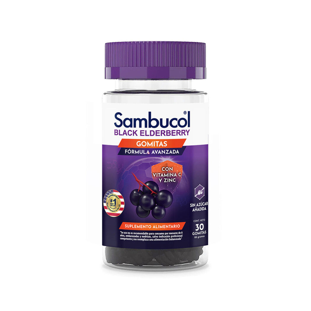 Gomitas Sambucol 30 unidades, , large image number 1