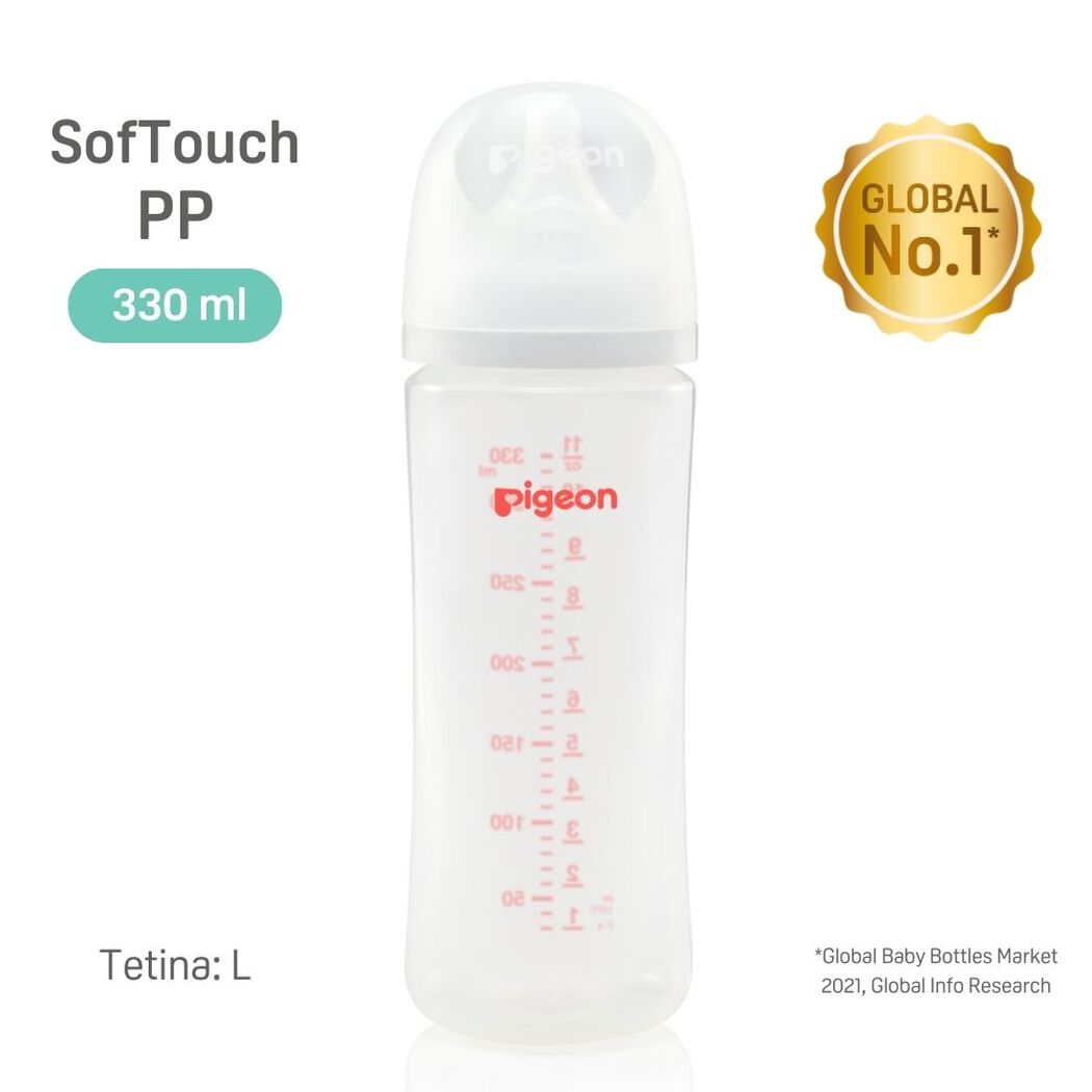 Mamadera Pigeon Softouch 330 mL, , large image number 1