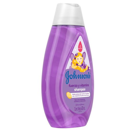 shampoo para niños johnsons® shampoo fuerza y vitamina x 400 ml., , large image number 2