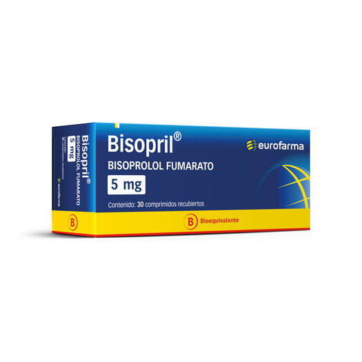 Bisopril 5 mg x 30 Comprimidos Recubiertos, , large image number 0