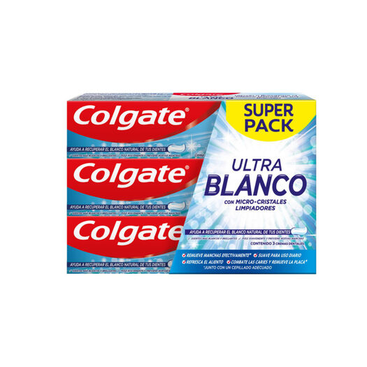 Pasta Dental Colgate Ultrablanco 90 g 3 un, , large image number 1