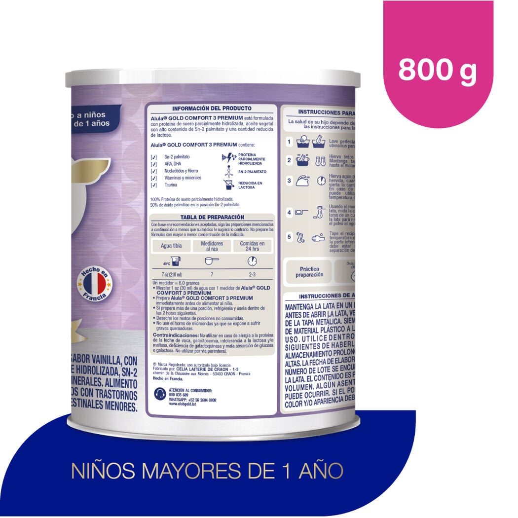 Alula Gold Comfort 3 800g, , large image number 2