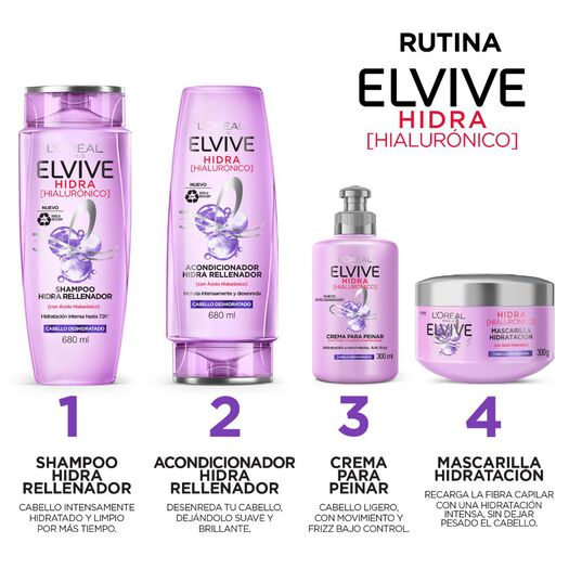 Elvive Hidra Hialuronico Cpp 300ml, , large image number 4