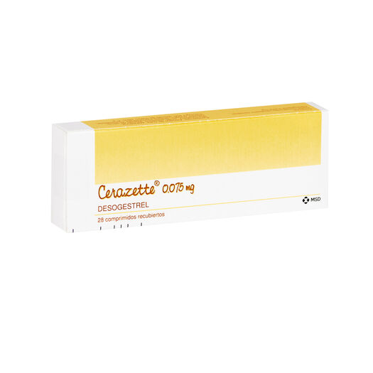Cerazette 0,075 mg x 28 Comprimidos Recubiertos, , large image number 0